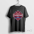 Officials South Carolina State Bulldogs Celebration Bowl Champions 2025 Trophy Circle Black Premium T Shirts