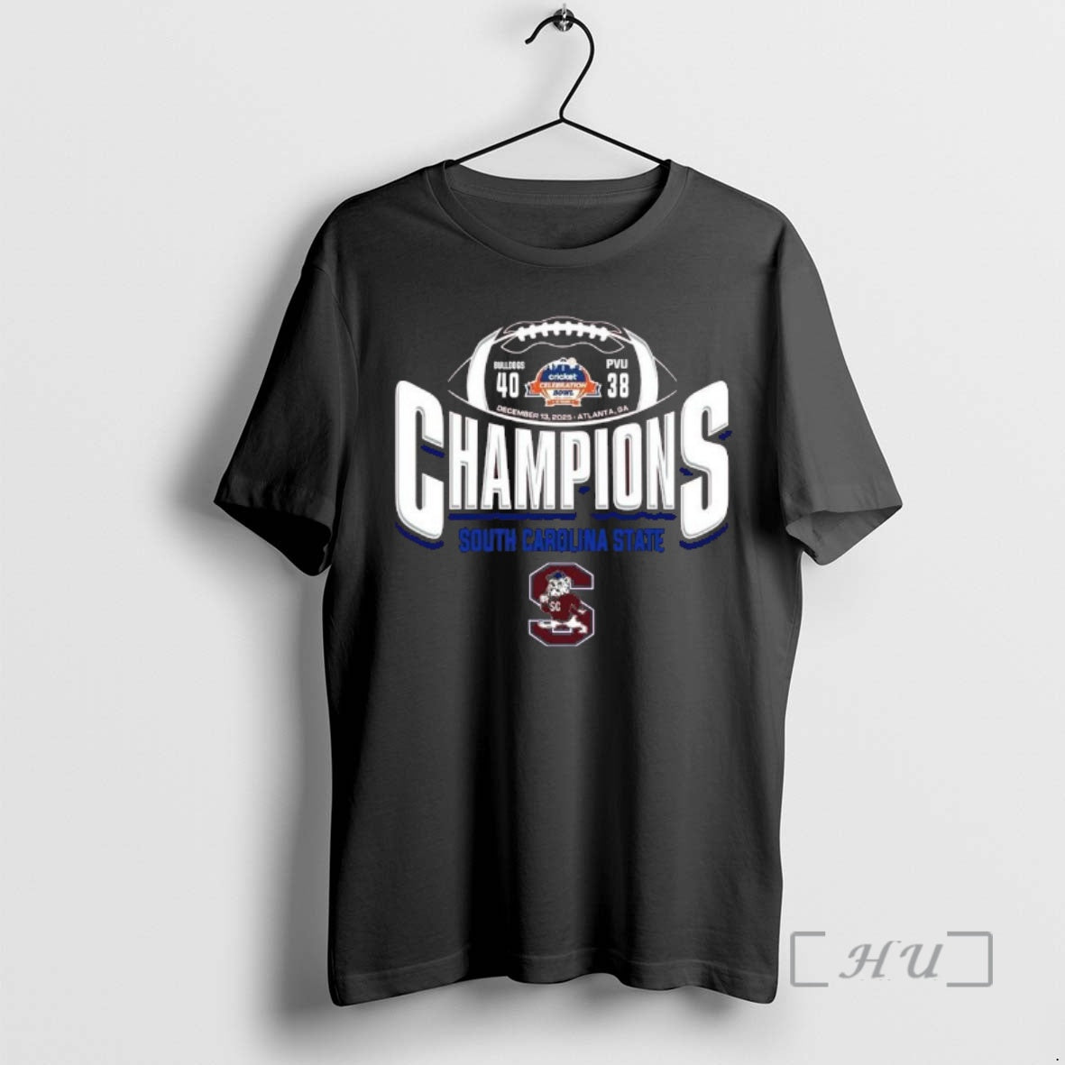 Officials South Carolina State University Bulldogs Football 2025 Celebration Bowl Champions Premium T Shirts Sweater