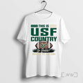 Officials South Florida Bulls This Is Usf Country Defend Til The End Premium T Shirts