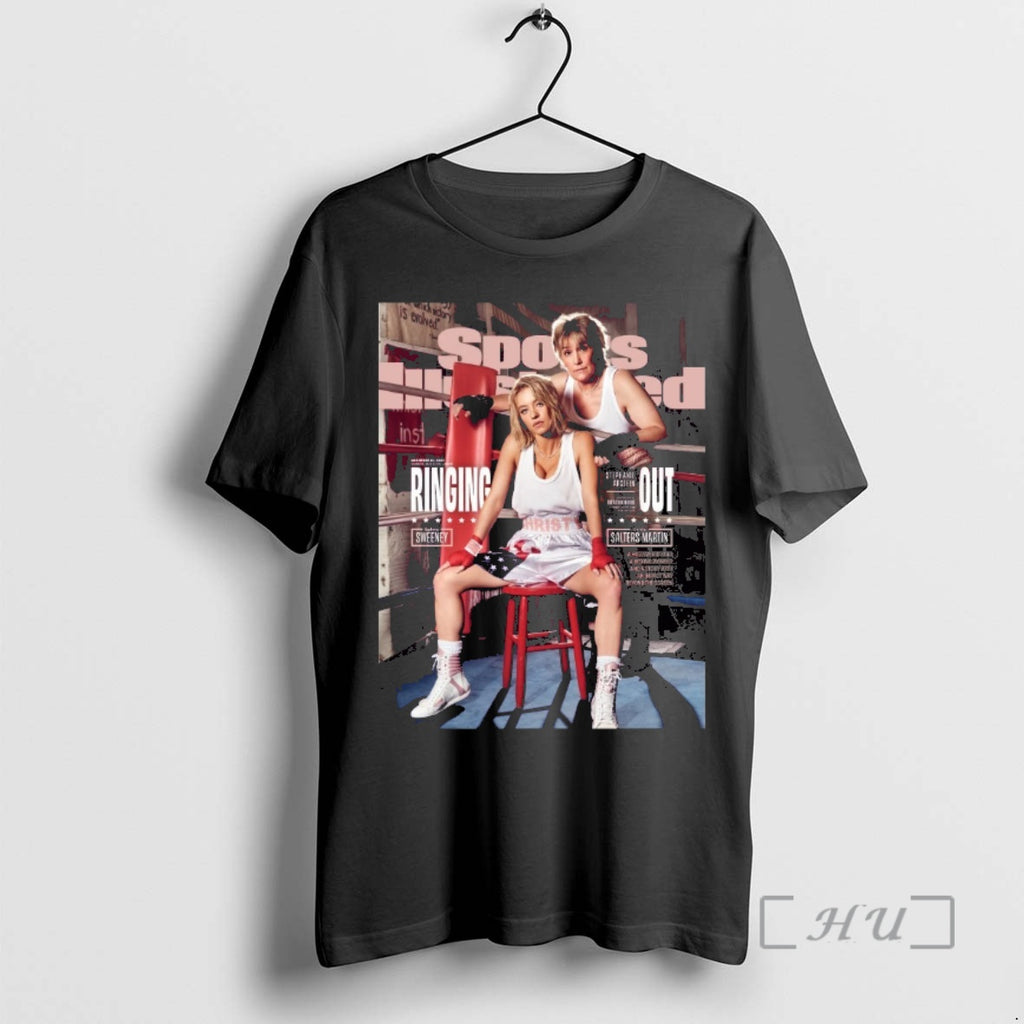 Officials Sports Illustrated Magazine December 15 2025 Sydney Sweeney And Christy Martin Premium T Shirts