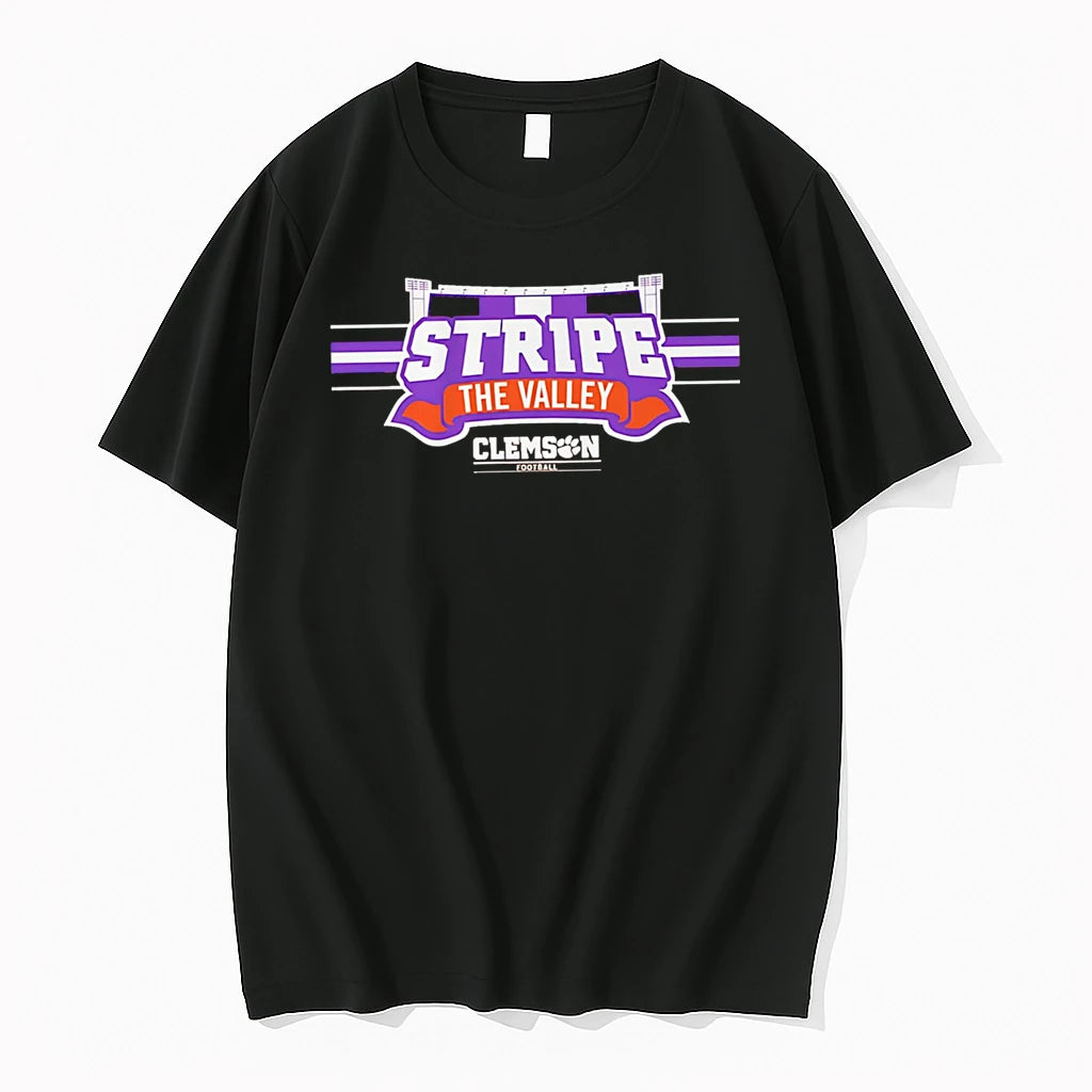 Officials Stripe The Valley Clemson Football Premium T Shirt