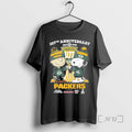Officials The Peanuts Fist Bump X Green Bay Packers 107th Anniversary Premium T Shirts Sweater