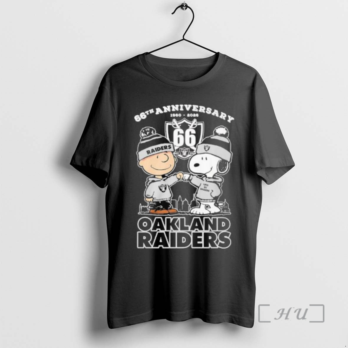 Officials The Peanuts Fist Bump X Oakland Raiders 66th Anniversary