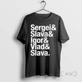 Officials The Russian Five Ampersand And Detroit Hockey Sergei Slava Igor Vlad And Slavas Premium
