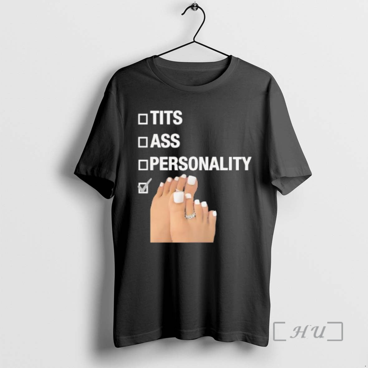 Officials Tits Ass Personality Toes Checklist Leg Graphic