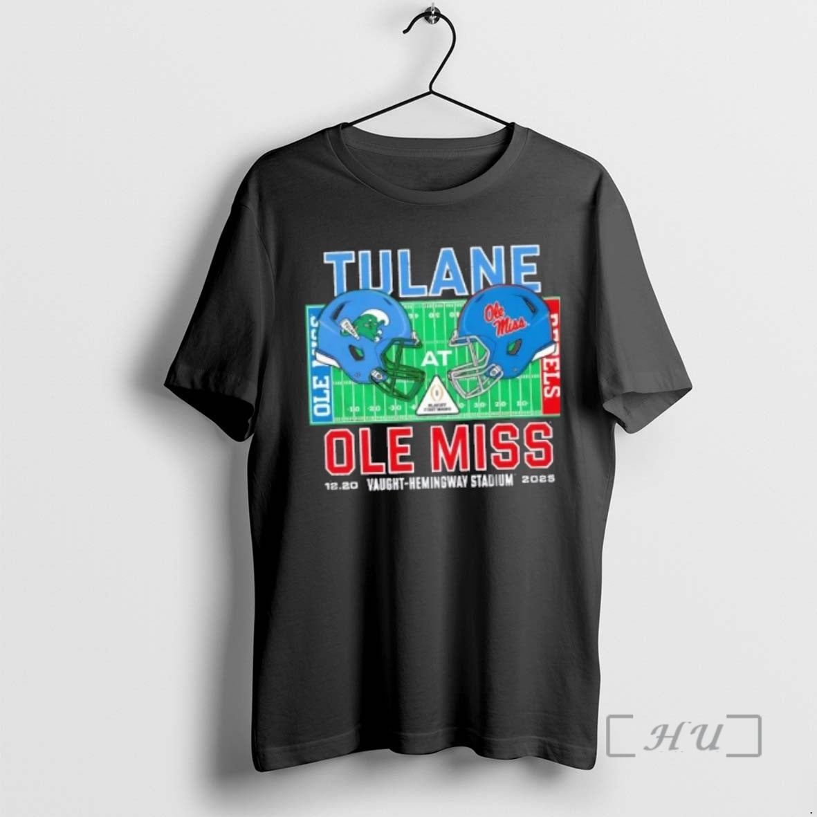 Officials Tulane Vs Ole Miss 2025 College Football Helmets Playoff