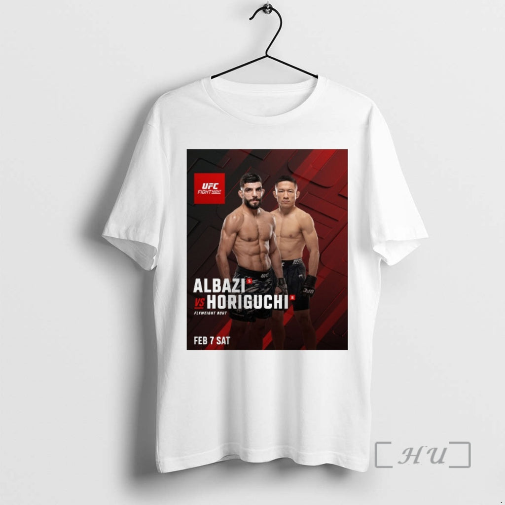 Officials Ufc Fight Night Amir Albazi Vs Kyoji Horiguchi Flyweight Bout February 7th 2026 Premium