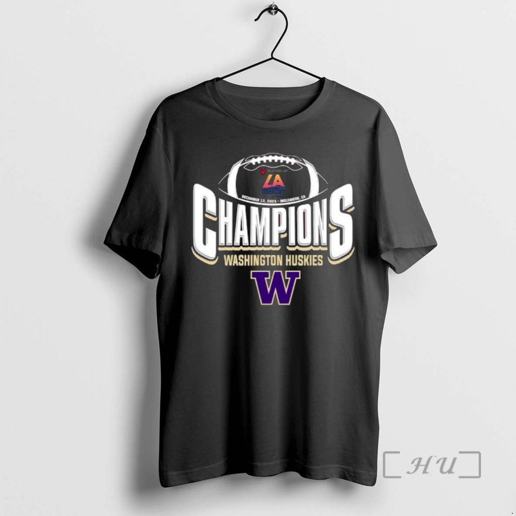 Officials University Of Washington Football 2025 Bucked Up La Bowl Hosted By Gronk Champions Premium