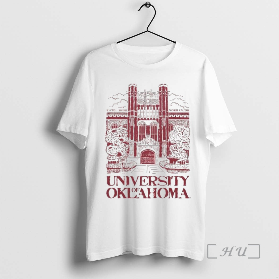 Officials University Of Oklahomas Evans Hall Estd 1890 Norman Ok