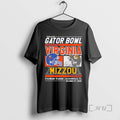 Officials Virginia Vs Missouri Tigers 2025 Gator Bowl Helmets