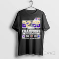 Officials Washington Huskies 2025 La Bowl Champions 38 10 Boise State Score Premium T Shirts
