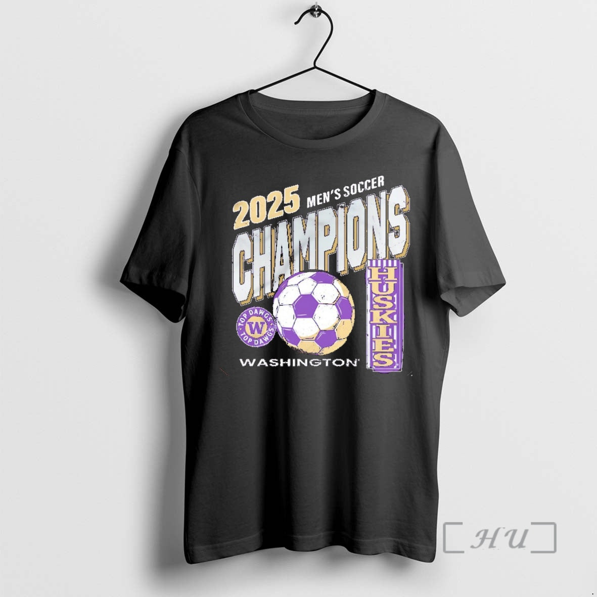 Officials Washington Huskies 2025 Mens Soccer Champions Vintage Christmas