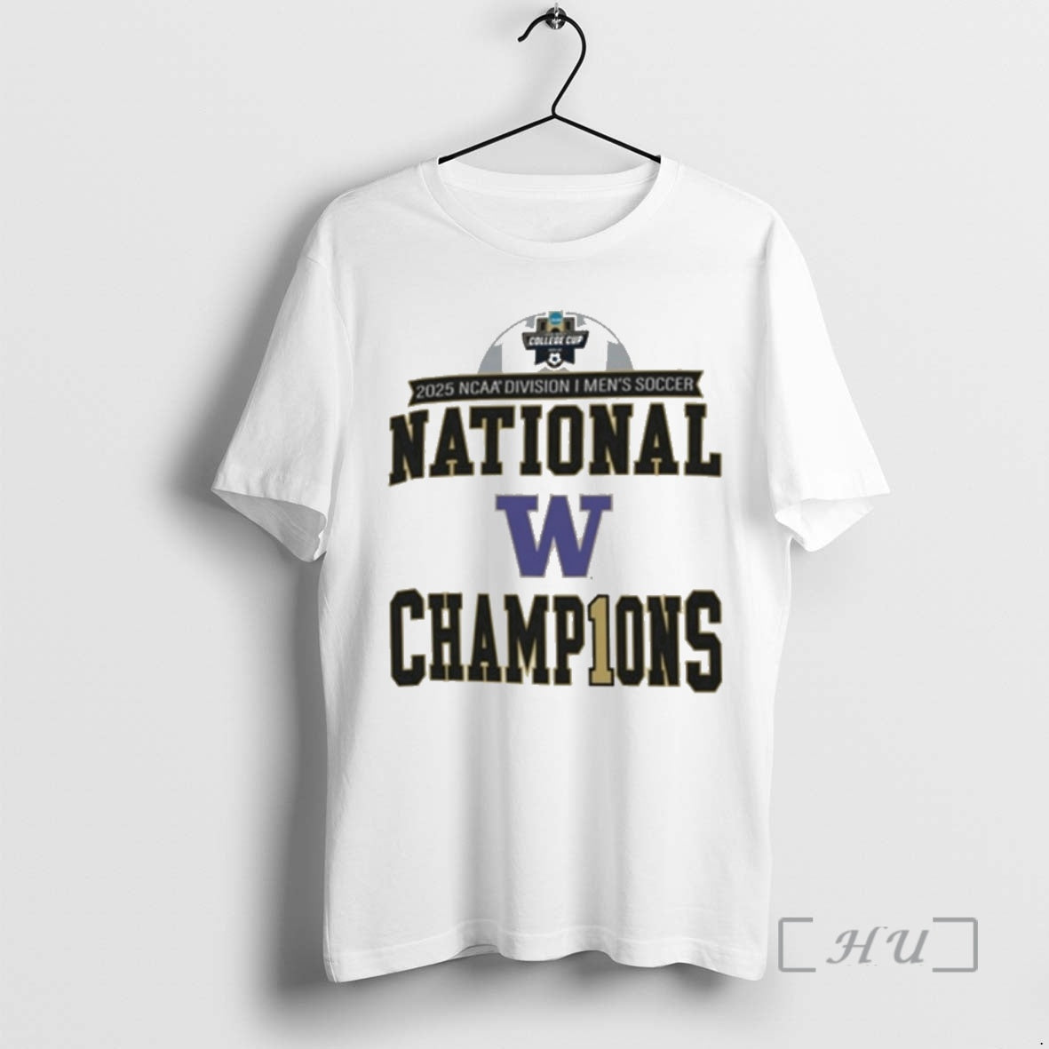 Officials Washington Huskies 2025 Ncaa Division I Mens Soccer National Champions Premium T Shirts Sweater
