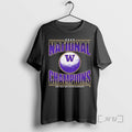Officials Washington Huskies Mens Soccer Championship 2025 National Champions