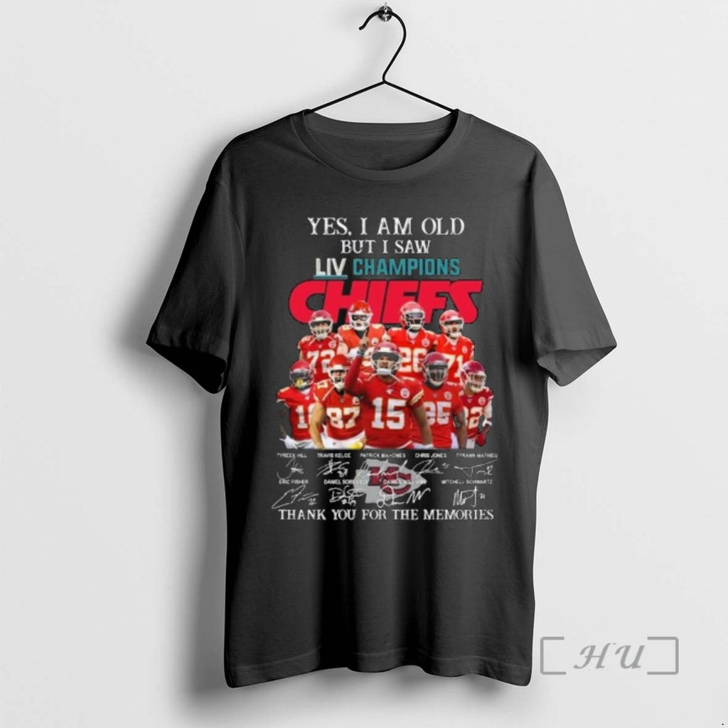 Officials Yes I Am Old But I Saw Liv 2019 Champions Kansas City Chiefs Players