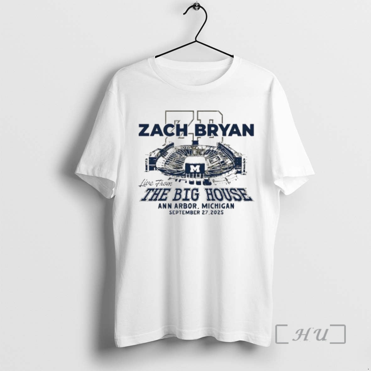 Officials Zach Bryan Live From The Big House Ann Arbor Michigan September 27 2025 Premium