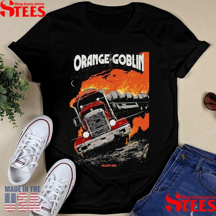 Orange Goblin Hellfest June 2025 T-shirt