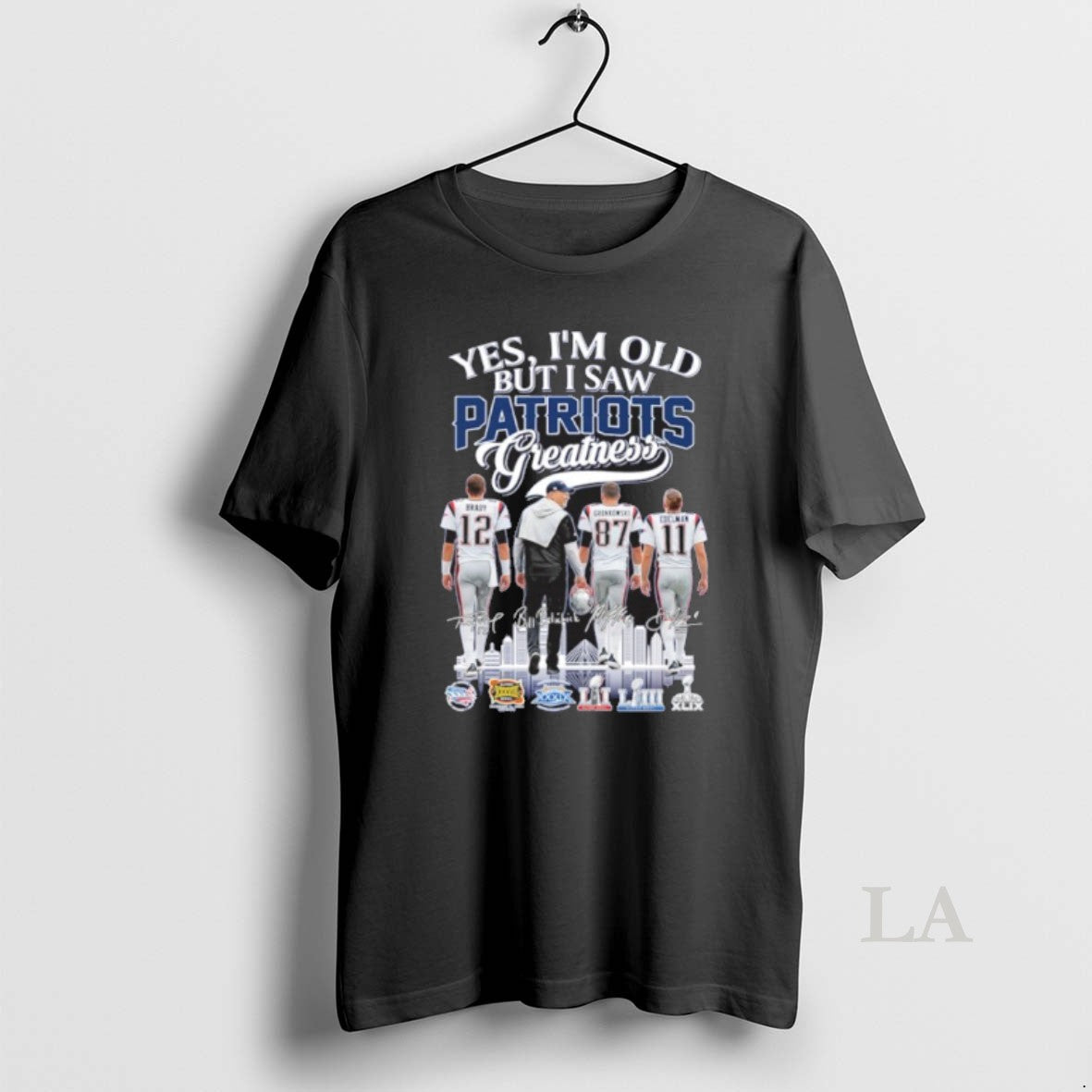 Original 2025 Yes Im Old But I Saw Patriots Greatness Player Signature City