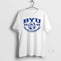 Original Byu Cougars 2025 Big 12 Soccer Champions Circle