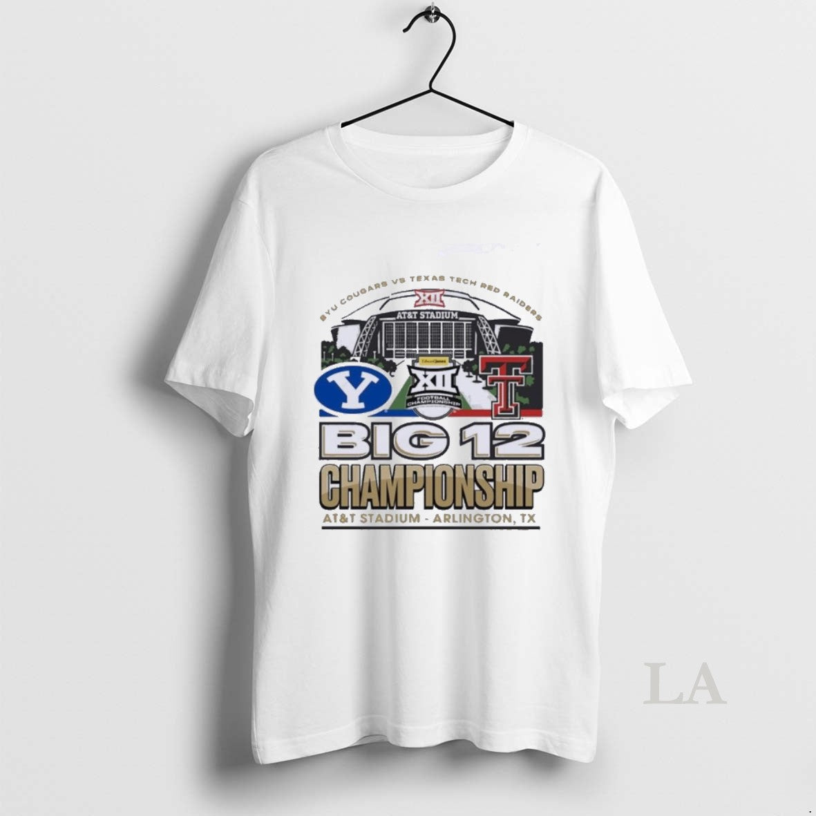 Original Byu Vs Texas Tech 2025 Big 12 Football Championship Att Stadium