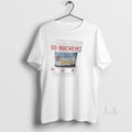 Original Brutus Buckeye Ohio Snow Brutus Crosses Out Michigan Cartoon