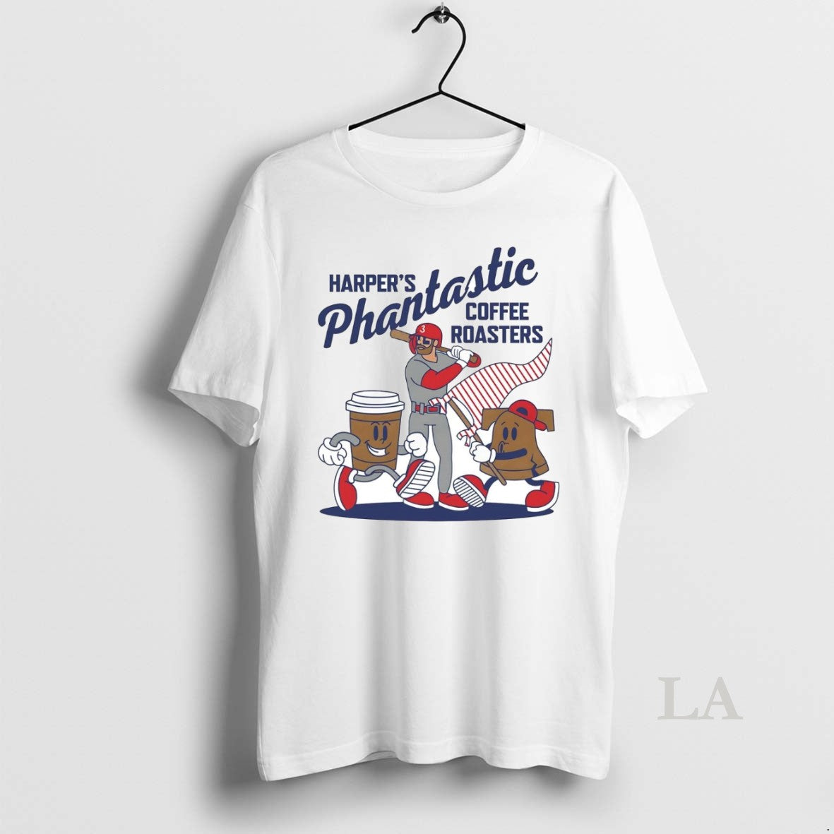 Original Bryce Harpers Phantastic Coffee Cartoon Philadelphia Phillies