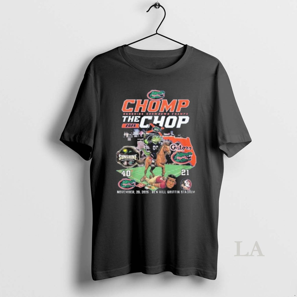 Original Chomp The Chop 2025 Florida Gators Sunshine Showdown Champions