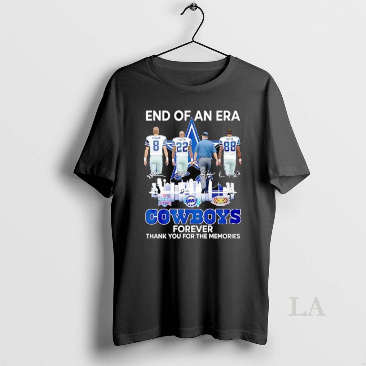 Original Dallas Cowboys End Of An Era 2025 With Aikman Smith Irvin