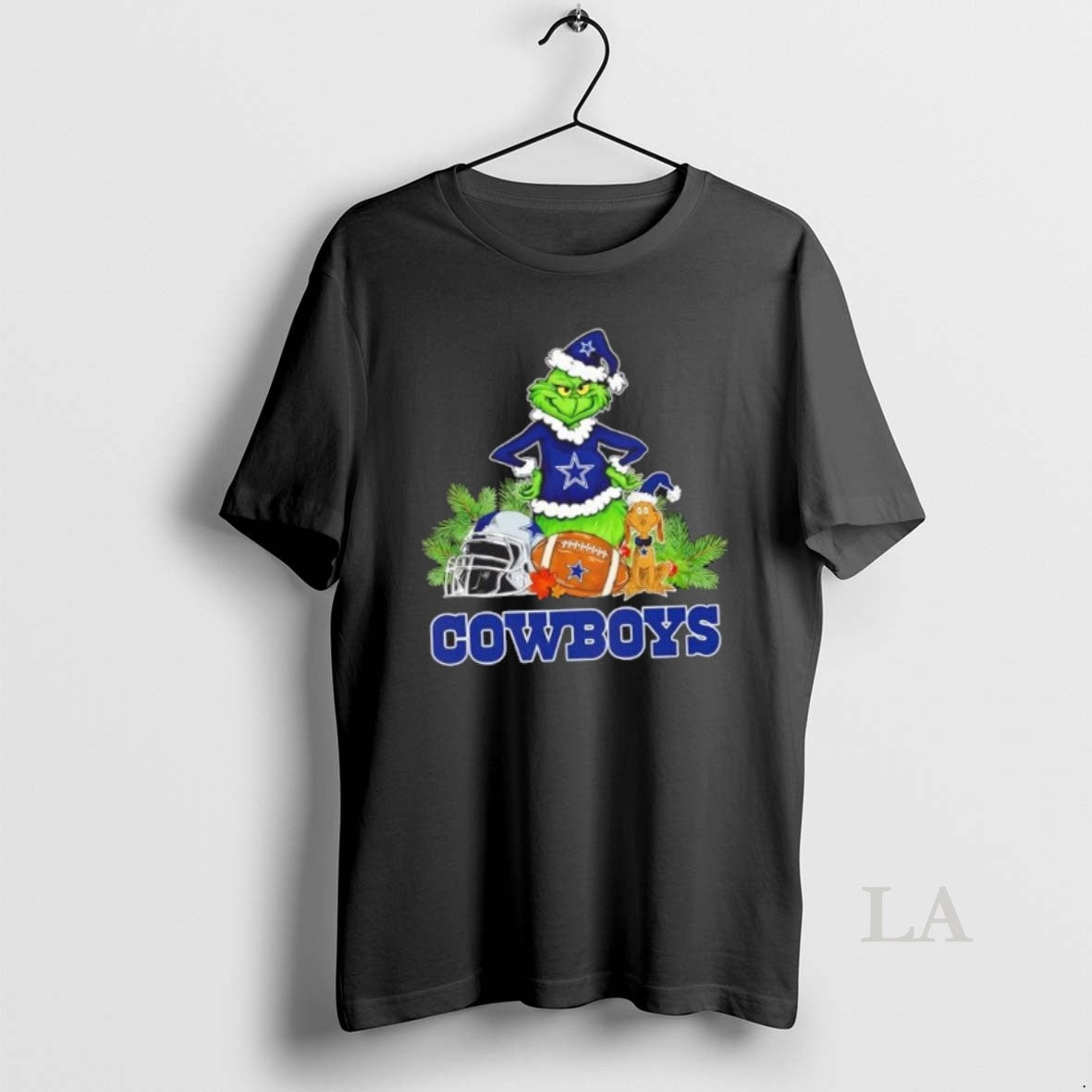 Original Dallas Cowboys Football X Grinch And Max Dog Merry Christmas