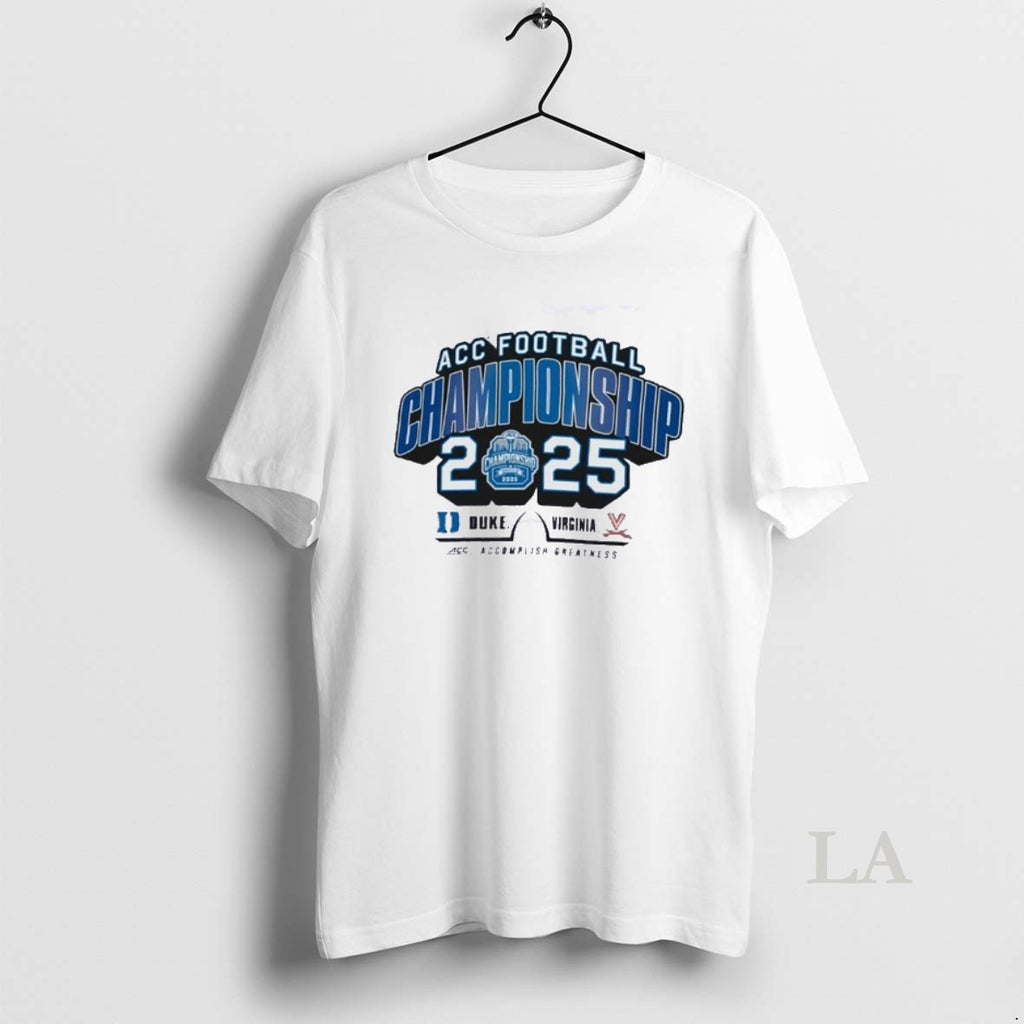 Original Duke Vs Virginia 2025 Acc Football Championship Game Vintage