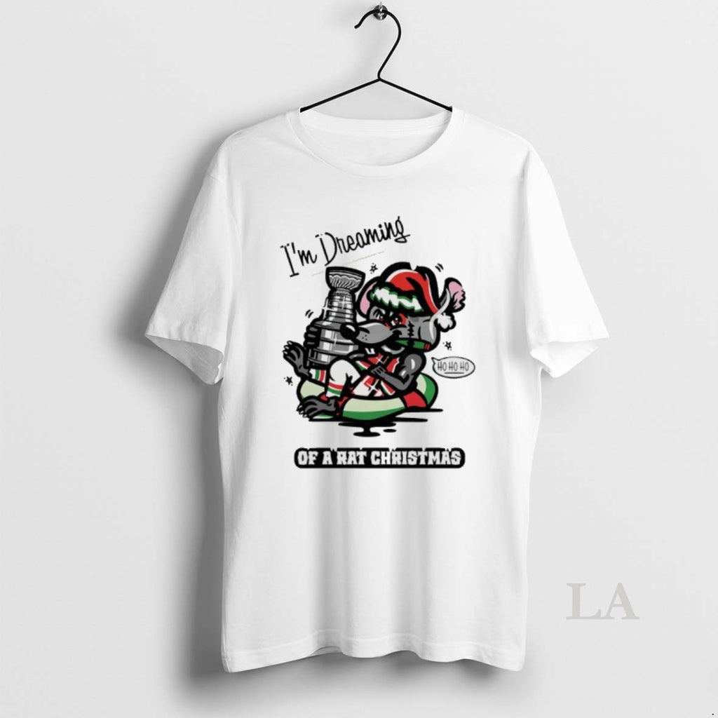 Original Florida Panthers Im Dreaming Of A Rat Christmas