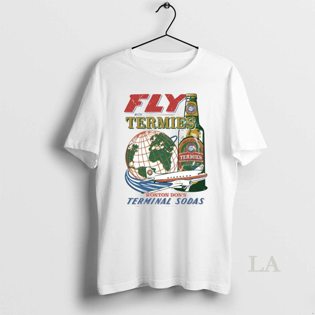 Original Fly With Termies Pigment Circle