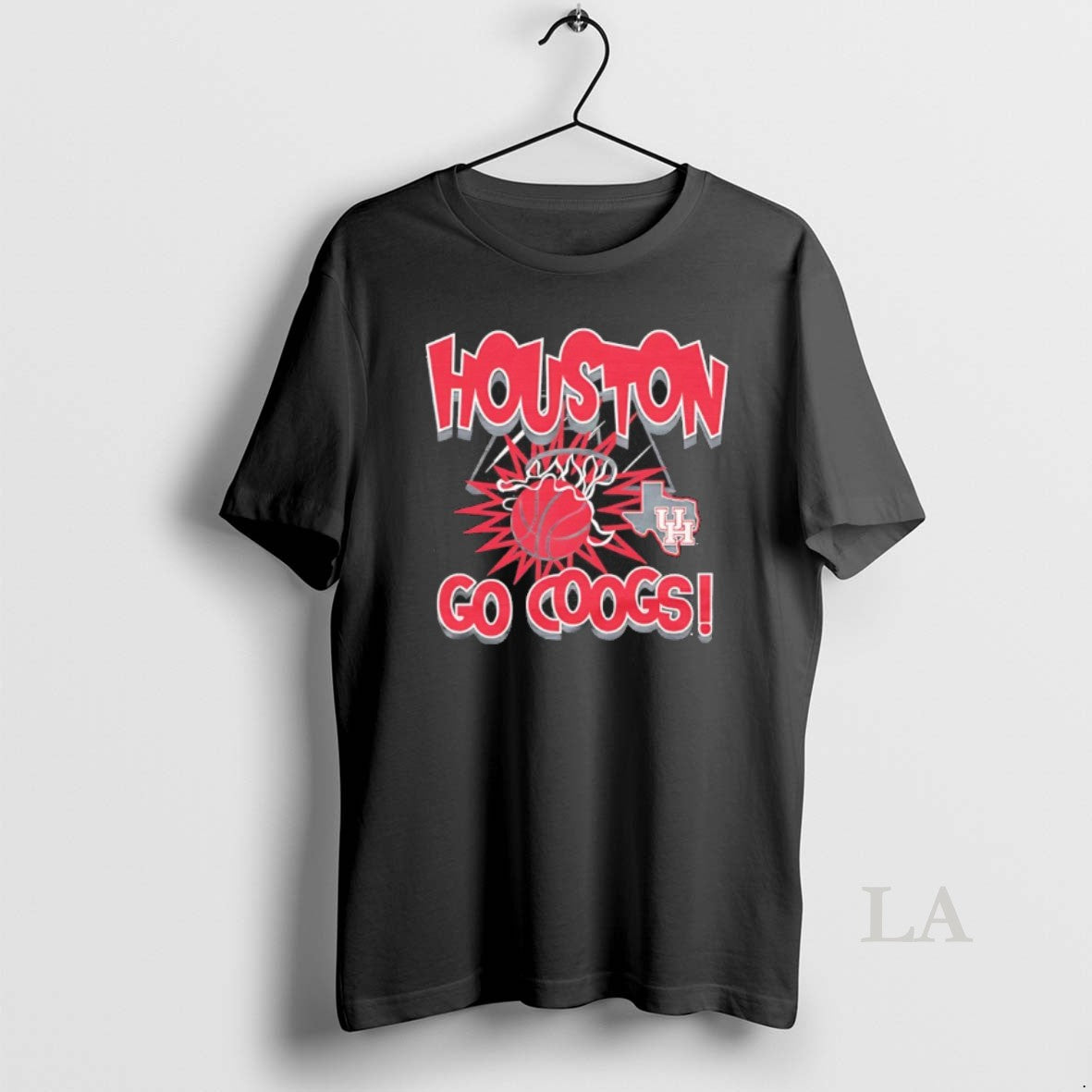 Original Go Coogs Houston Cougars Basketball Slam