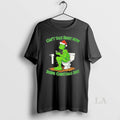 Original Grinch Santa Hat Cant Talk Right Now Doing Christmas Shit
