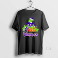 Original Grinch And Max Dog Minnesota Vikings Football Merry Christmas