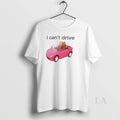 Original Hamster Driving Pink Car I Cant Drive