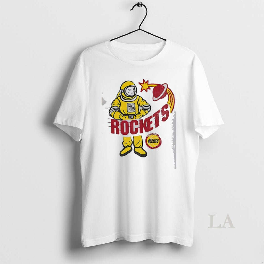Original Houston Rockets Astronaut Graphic