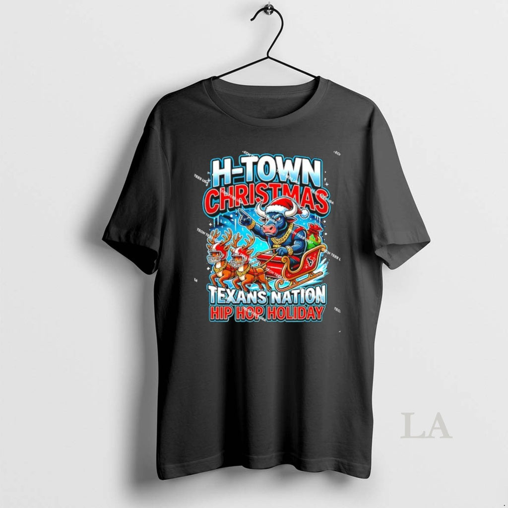 Original Houston Texas Football H Town Christmas Texans Nation Hip Hop Holiday