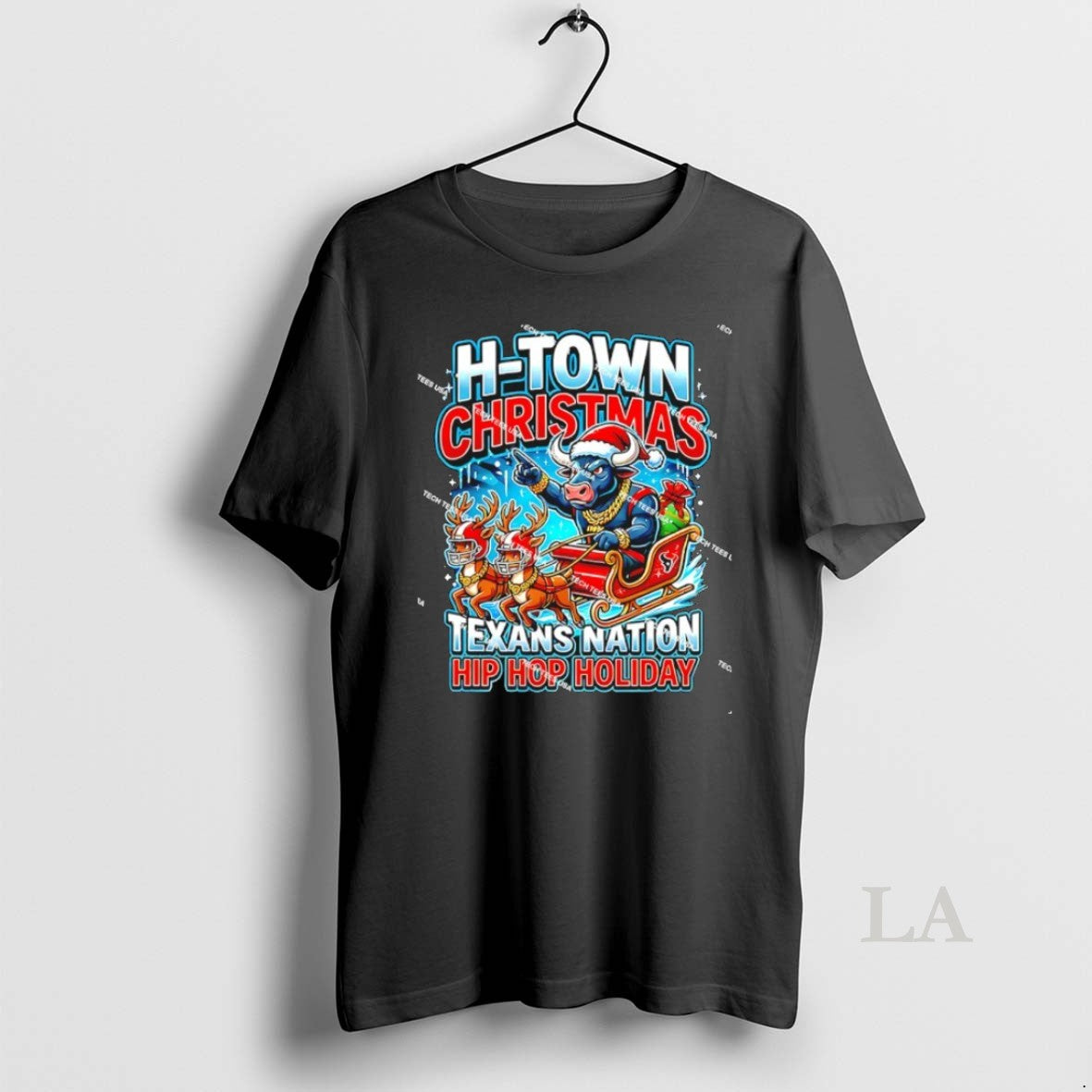 Original Houston Texas Football H Town Christmas Texans Nation Hip Hop Holiday