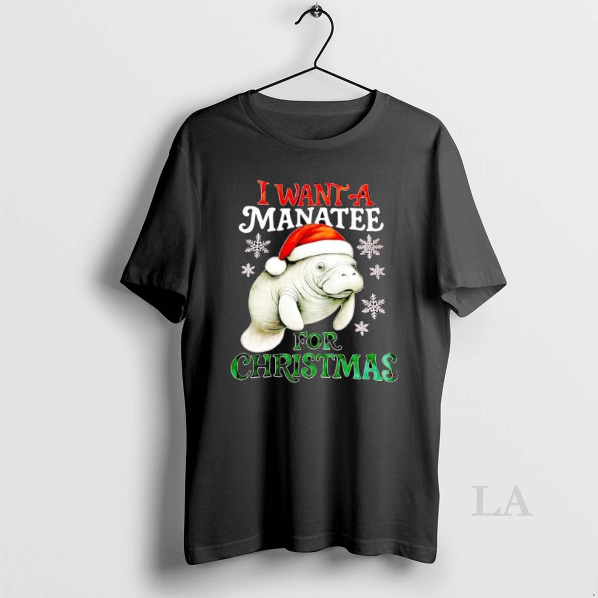 Original I Want A Manatee For Christmas