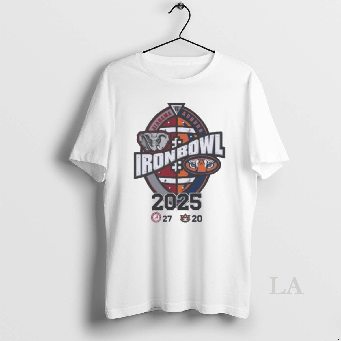 Original Iron Bowl Alabama Vs Auburn 2025 Score 27 20