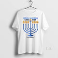 Original Israel Baseball Stay Hot Happy Hanukkah
