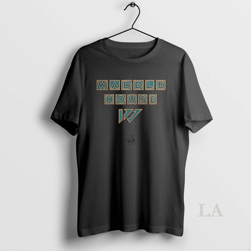 Original Jaylen Waddle Miami Dolphins Waddle House Logo