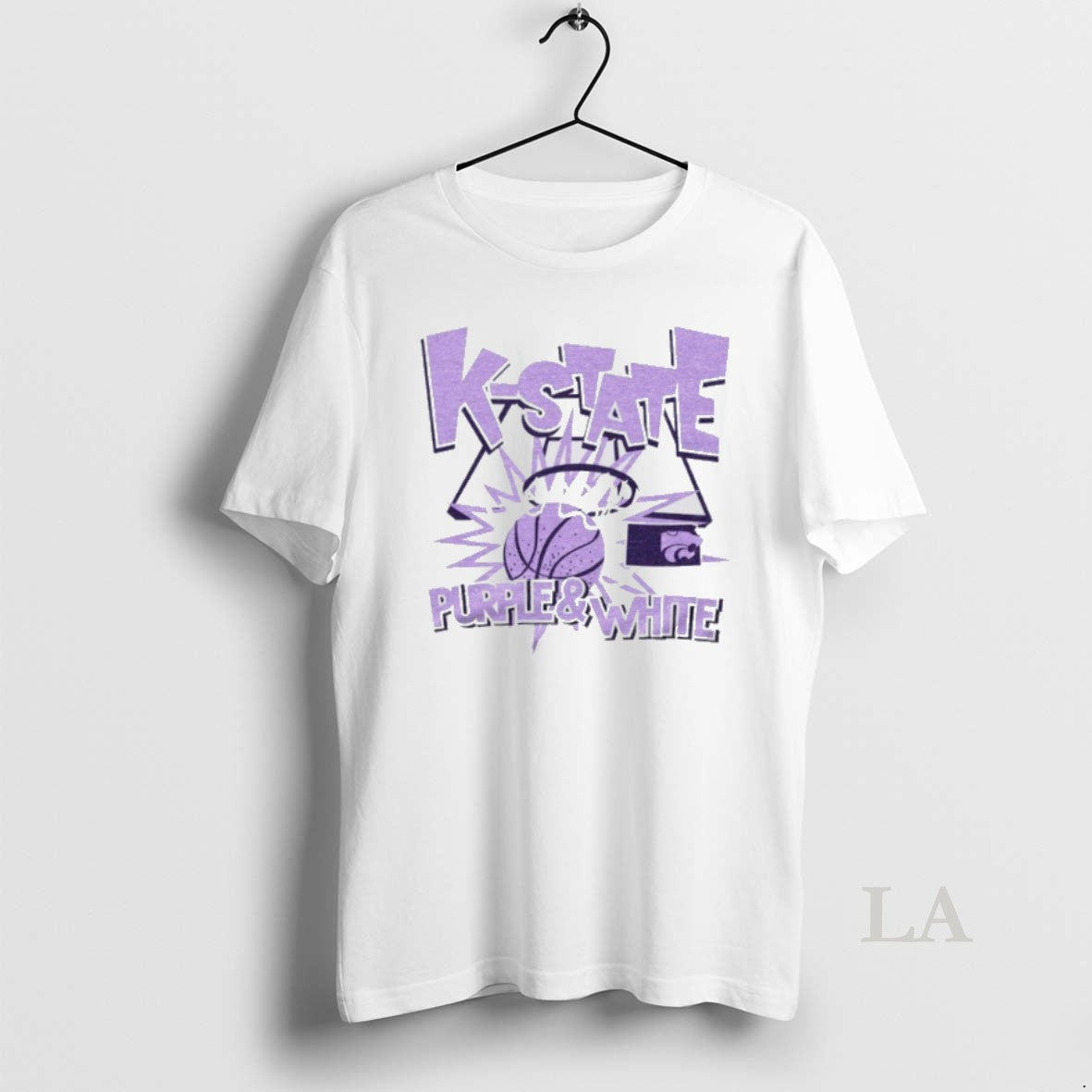 Original Kansas State Wildcats Nba Slam Purple And White