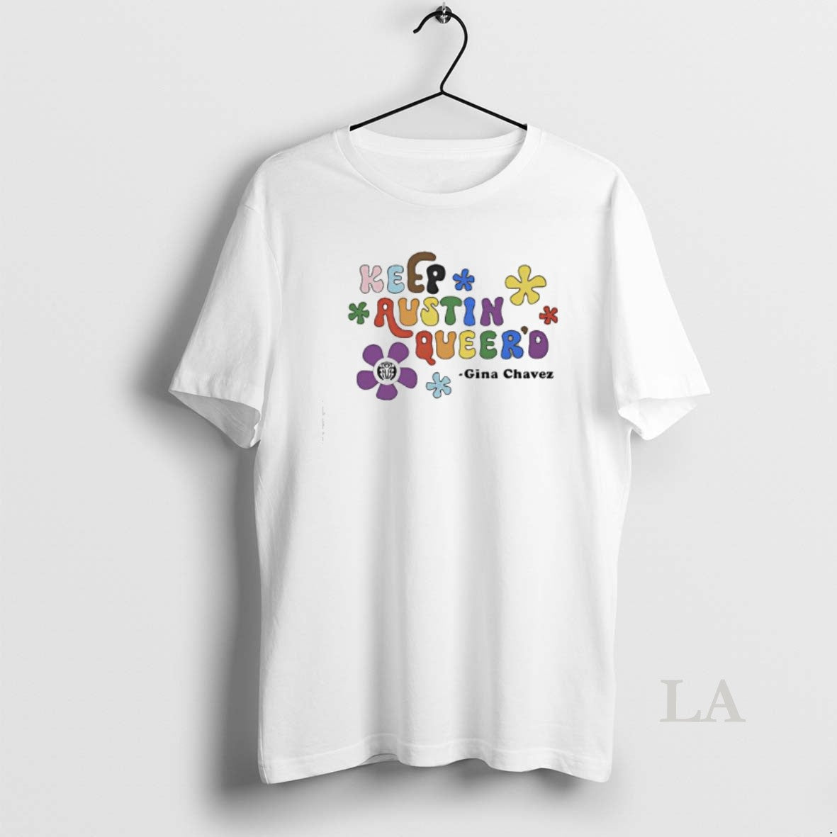 Original Keep Austin Queerd Gina Chavez Retro