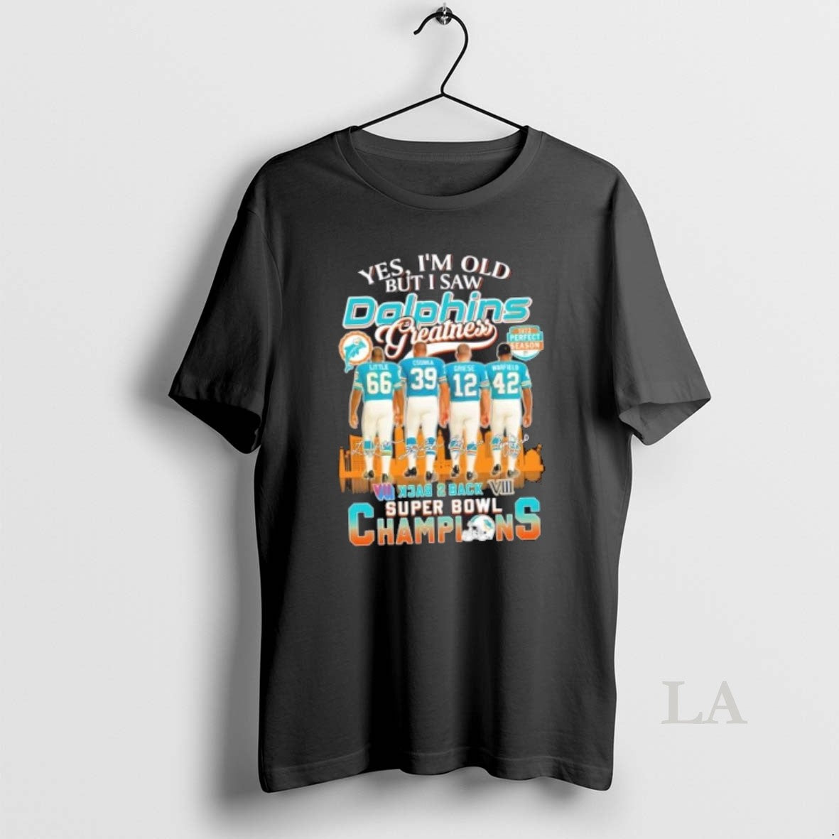 Original Little Csonka Griese Warfield Yes Im Old But I Saw Miami Dolphins Greatness Skyline