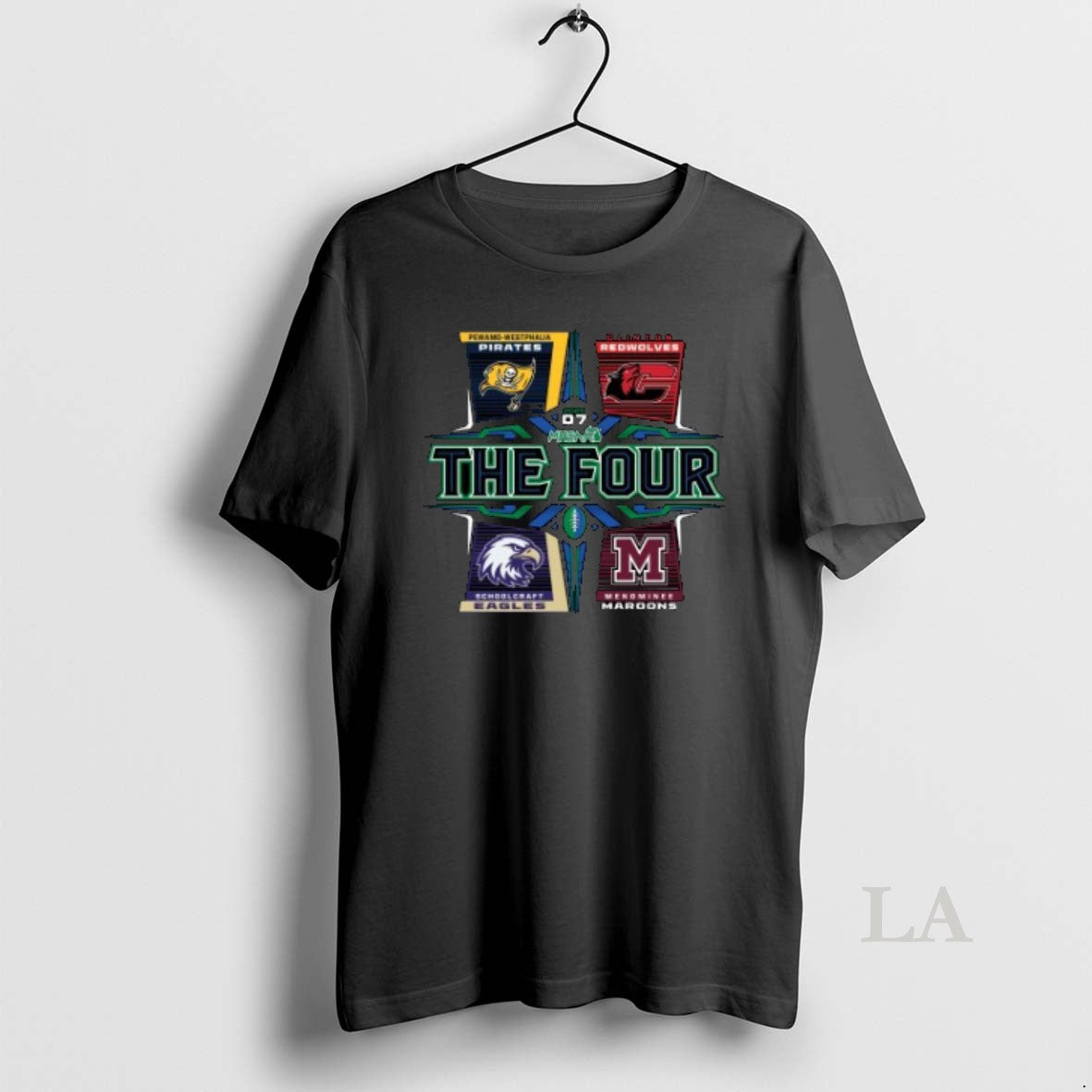 Original Mhsaa The Four Team D7 2025 Logo