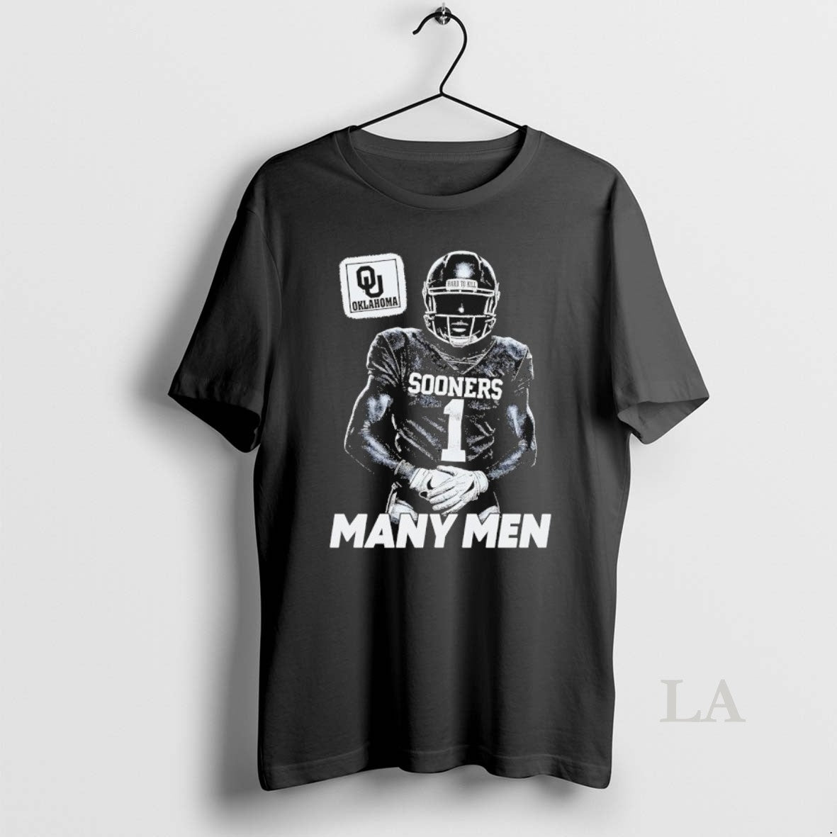 Original Many Men Oklahoma Sooners Football Hard To Kill
