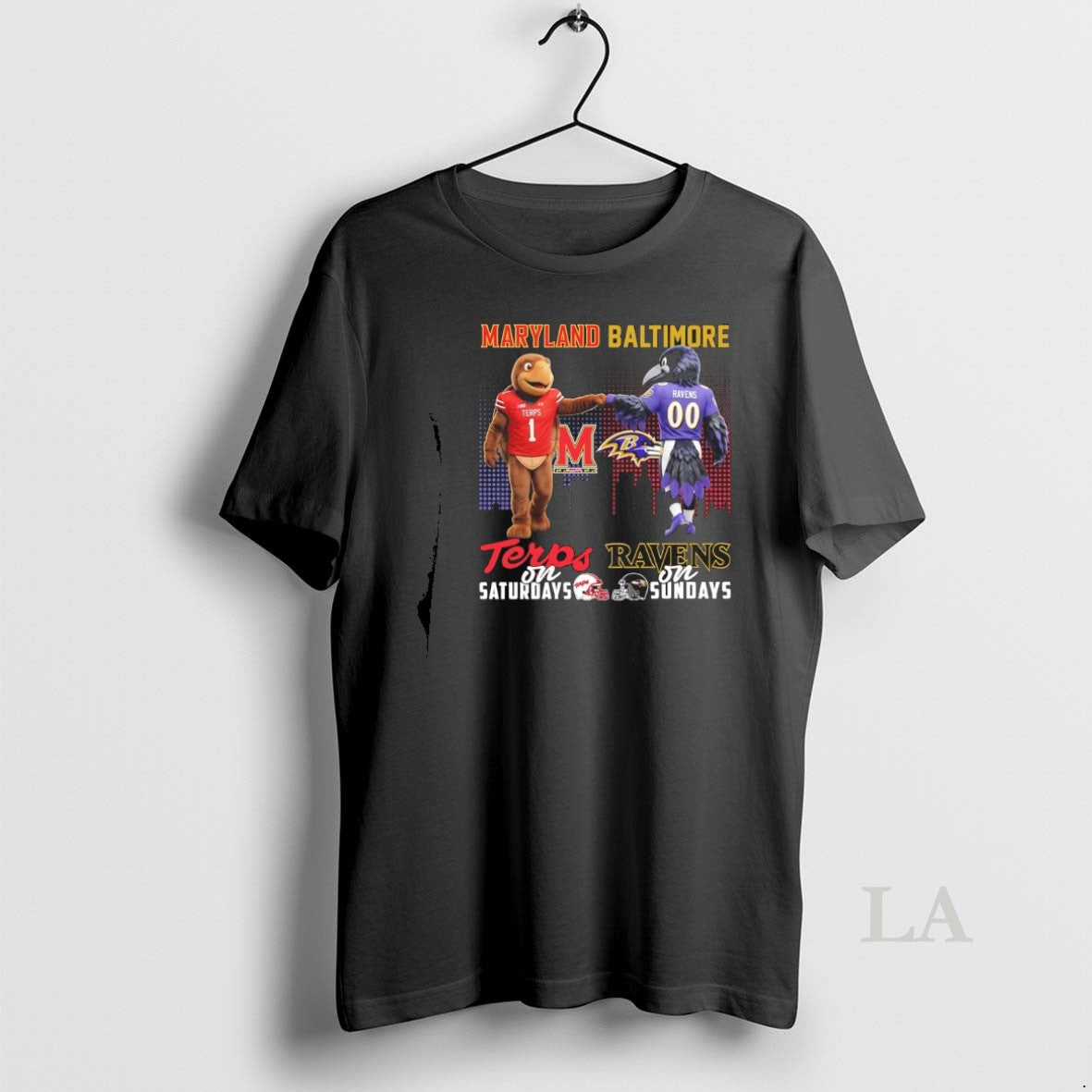 Original Maryland Terrapins On Saturday And Baltimore Ravens On Sundays Mascot