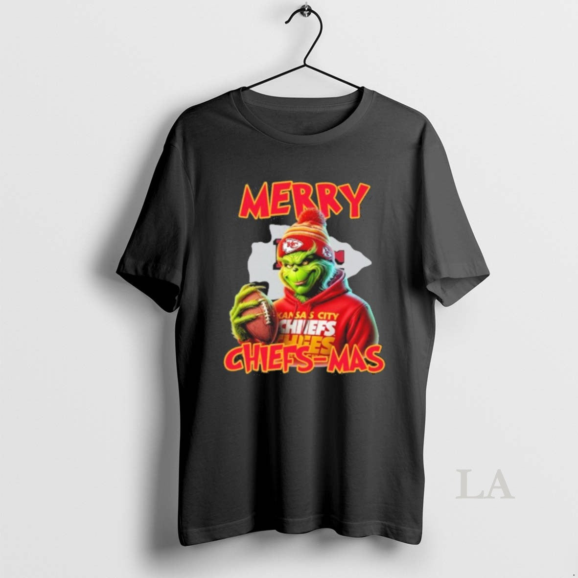 Original Merry Chiefsmas Grinch Baseball